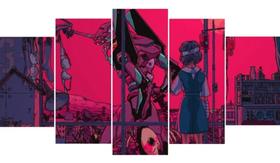 Quadros Para Sala Neon Genesis Evangelion Anime" Quadros Para Sala Neon Genesis Evangelion Anime"