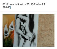 Quadros pinturas a mão