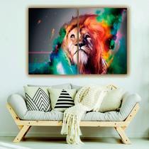 Quadros Placas leão de Judá/ placa decorativa Leão / placa decorativa religião - Arte da Emilly