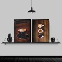 Quadros Rústicos Fotografias Cafés Moldura Preta 45X34Cm 2Un Quadros Rústicos Fotografias Cafés Moldura Preta 45X34Cm 2Un