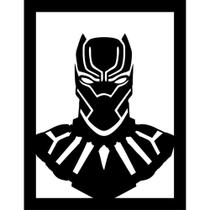 Quadros Super Heróis MDF 3mm Preto ou Branco 27cm x 35cm Individual Marvel e DC