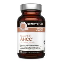 Qualidade de vida - AHCC 50+ - Com AHCC e Lac-Shield para suporte imunológico