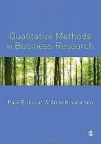 Qualitative Methods In Business Research