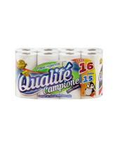 Qualite papel higienico 16 rolos folha dupla