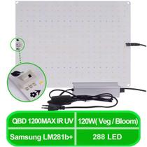 Quantum Board 1200 Samsung Lm281b 288 Leds Vegbloom 120w Cor Da Luz Fullspectrum 3000k 5000k 660nm 380nm 730nm Grow Led