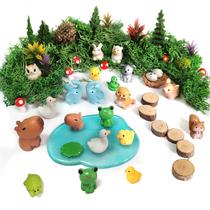 QuarenDen 46 Peças de Figuras Miniaturas de Resina para Jardim Encantado QuarenDen 46 Peças de Figuras Miniaturas de Resina para Jardim Encantado