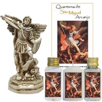 Quaresma de São Miguel Arcanjo 2024 Imagem Colorida 40 Dias de Oração Quem Como Deus Ninguém!!!!