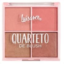 Quarteto De Blush Luisance Com 4 Cores L3231 Quarteto De Blush Luisance Com 4 Cores L3231