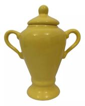 Quartinha com asa amarela 20 cm modelo 503 Quartinha com asa amarela 20 cm modelo 503