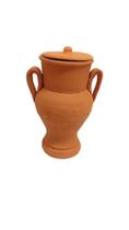 Quartinha de Barro Cru 10cm Com ou Sem Asa ,para Assentamento, Fundamento, Umbanda, Candomblé