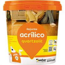 Quartizolit Rejunte Quartz Acr. Preto Graf. 1Kg