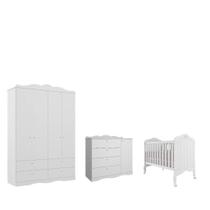 Quarto Bebe Completo Permobili Provençal Encanto MDF