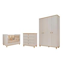 Quarto completo Bebe Rêtro Permobili Cupcake MDF