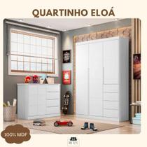 Quarto Completo Infantil Eloá Branco _ Phoenix Baby Quarto Completo Infantil Eloá Branco _ Phoenix Baby