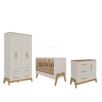 Quarto Completo Retro Bebê Moveis Peroba Guti berço 5x1 - Quarto Completo Retro Bebê Moveis Peroba Guti berço 5x1 -