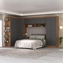 Quarto Completo Viena 10 Portas 6 Gavetas 7 Peças Espresso Móveis