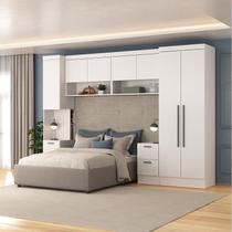 Quarto Completo Viena 7 Portas 6 Gavetas 5 Peças Espresso Móveis