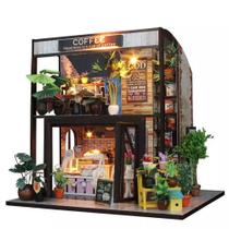 Quarto criativo do kit Dollhouse Flever DIY House com mobília