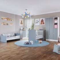 Quarto de Bebê Completo Bambino 3 Portas 6 Gavetas