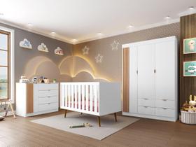 Quarto de Bebê Completo com Berço Ayla Quarto de Bebê Completo com Berço Ayla