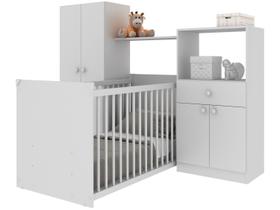 Quarto de Bebê Completo com Berço Guarda-roupa e Cômoda Multimóveis 2869.010 Quarto de Bebê Completo com Berço Guarda-roupa e Cômoda Multimóveis 2869.010