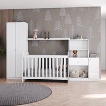 Quarto de Bebê Completo com Berço Labirinto e Kit Pétala Quarto de Bebê Completo com Berço Labirinto e Kit Pétala