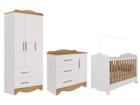 Quarto de Bebê Completo com Guarda-roupa