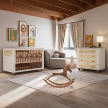Quarto de Bebê Completo em Mdf Aurora