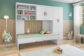 Quarto de Bebê Completo Phoenix Baby Chiara Branco Quarto de Bebê Completo Phoenix Baby Chiara Branco