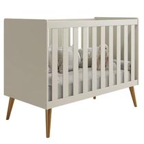 Quarto de Bebê Isis 4 Portas com Gaveteiro Areia Acetinado - Reller