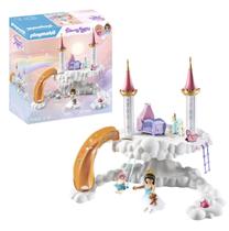 Quarto de bebê Playmobil nas nuvens com cadeira alta, berço e muito mais Quarto de bebê Playmobil nas nuvens com cadeira alta, berço e muito mais
