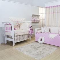 Quarto De Bebê Sem Cama Babá Alicia Floral Luxo