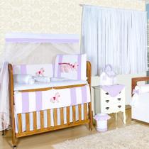 Quarto De Bebê Sem Cama Babá Carruagem Encantada Lilás Quarto De Bebê Sem Cama Babá Carruagem Encantada Lilás