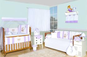 Quarto De Bebê Ursa Belinha Lilás