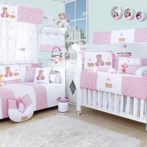 Quarto De Bebê Ursa Butterfly Rosa
