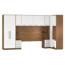 Quarto De Casal Irlanda Ambiente 3 Amêndola Branco - Demartêz Quarto De Casal Irlanda Ambiente 3 Amêndola Branco - Demartêz