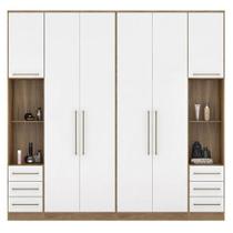 Quarto De Casal Irlanda Ambiente 6 Amêndola Branco - Demartêz Quarto De Casal Irlanda Ambiente 6 Amêndola Branco - Demartêz