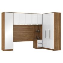 Quarto de Casal Irlanda Ambiente 7 Amêndola Branco - Demartêz Quarto de Casal Irlanda Ambiente 7 Amêndola Branco - Demartêz