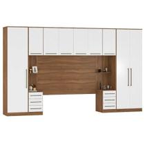 Quarto De Casal Irlanda Ambiente Composição 8 Amêndola Branco - Demartêz Quarto De Casal Irlanda Ambiente Composição 8 Amêndola Branco - Demartêz