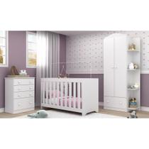 Quarto Infantil Berço 3x1 Roupeiro Cômoda Multimóveis Quarto Infantil Berço 3x1 Roupeiro Cômoda Multimóveis