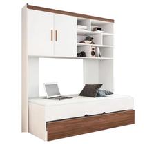 Quarto Infantil Chiara Completo com Cama de Solteiro, Cama Auxiliar Quarto Infantil Chiara Completo com Cama de Solteiro, Cama Auxiliar