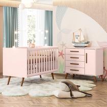 Quarto Infantil Completo Bear 1 Porta 4 Gavetas Rosa - Pnr Móveis Quarto Infantil Completo Bear 1 Porta 4 Gavetas Rosa - Pnr Móveis