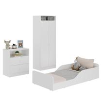 Quarto Infantil Completo Colchão Incluso Multimóveis Branco Quarto Infantil Completo Colchão Incluso Multimóveis Branco
