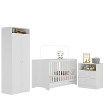 Quarto Infantil Completo Com Colchão Incluso Multimóveis Branco Quarto Infantil Completo Com Colchão Incluso Multimóveis Branco