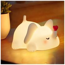 Quarto infantil recarregável Night Light Mydtiz Silicone Elephant