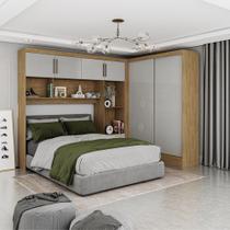 Quarto Modulado Casal 6 Portas Belém Carioca Móveis Quarto Modulado Casal 6 Portas Belém Carioca Móveis
