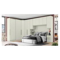 Quarto Modulado Casal Ambiente Composição 6.2 New Predileto 6 Peças Areia - Henn Quarto Modulado Casal Ambiente Composição 6.2 New Predileto 6 Peças Areia - Henn