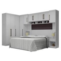 Quarto Modulado Casal Modena Composição 2 Branco - Demóbile