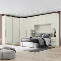 Quarto Modulado Completo Casal 6 Peças 11 Portas 9 Gavetas Seletto Quarto Modulado Completo Casal 6 Peças 11 Portas 9 Gavetas Seletto