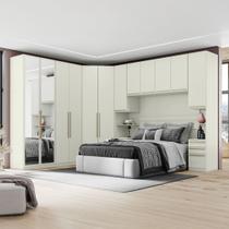 Quarto Modulado Completo Casal 6 Peças 12 Portas 12 Gavetas Seletto Quarto Modulado Completo Casal 6 Peças 12 Portas 12 Gavetas Seletto